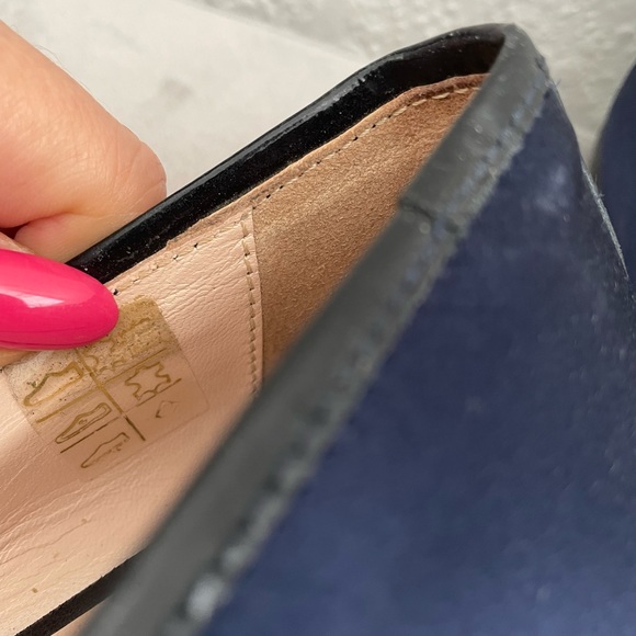 Byblos flat shoes navy size 37.Made in Italy - Picture 5 of 6